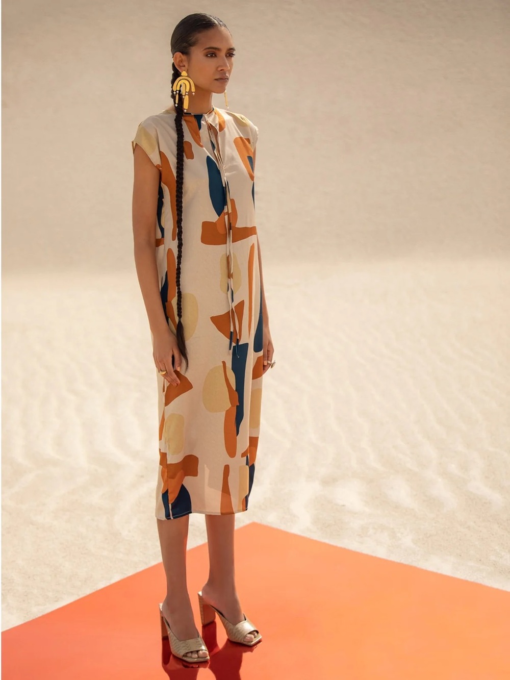 NWT - Diarrablu Fany Dress - Tilo Cream XS